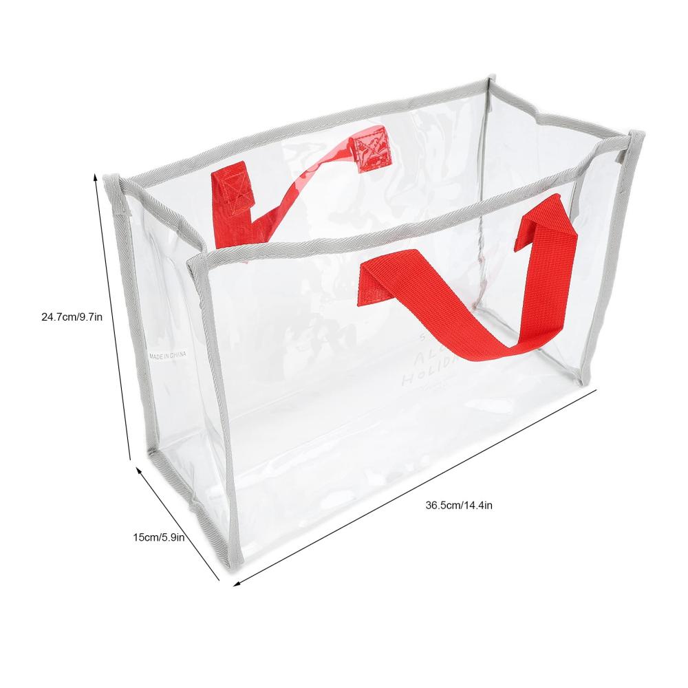 Transparenter Kosmetikkoffer für den Sommer Klarer Make-up-Organizer mit PVC-Strandtasche Trocken- und Nasstrennung Reise-Waschtasche für die perfekte klare Kulturtasche