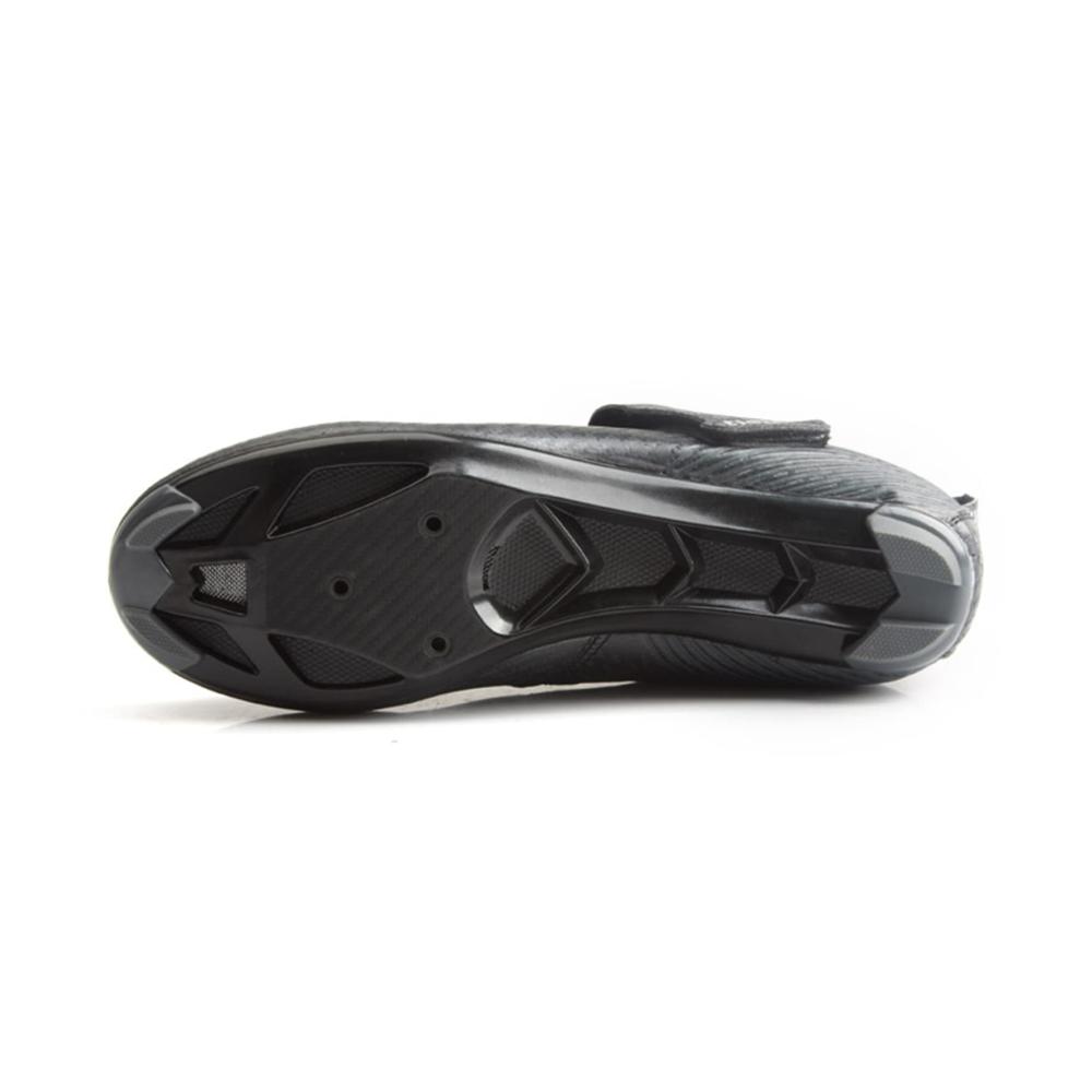 Herren Radsportschuhe | Atmungsaktive Fitness Fahrradschuhe für Laufen & Radfahren | rutschfeste Sportschuhe für Rennrad & MTB | Schwarz/Grau - Größe 41EU