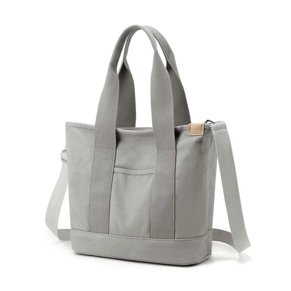 Umhängetaschen Frauen Verstellbarer Riemen Crossbody Leinwandtasche für Büro und Reisen