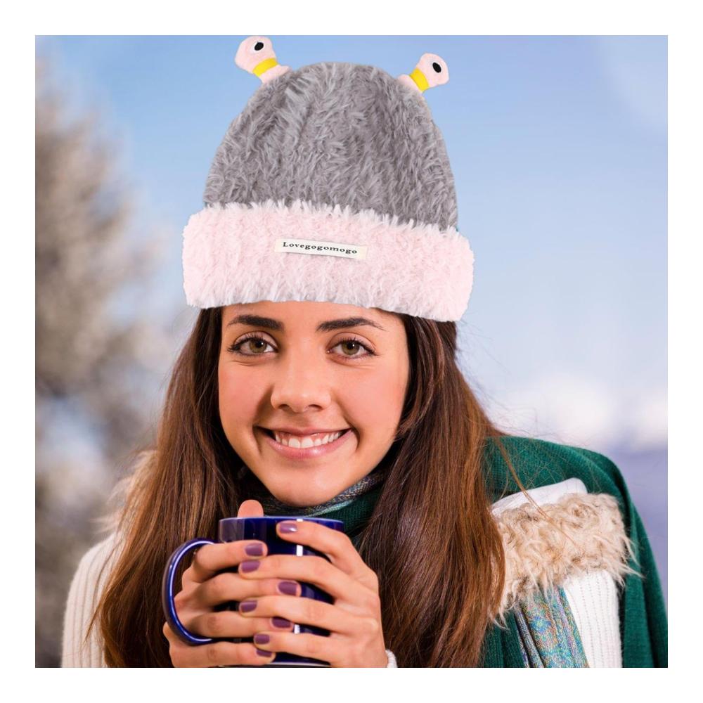 Leuchtende Cartoon-Tentakel Strickmütze – Lustige Wintermütze für Damen und Herren Ideal für Outdoor-Aktivitäten bei kaltem Wetter