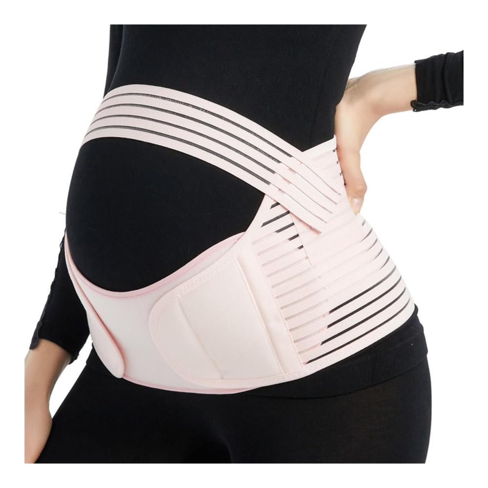 Schwangerschafts Bauchband mit verstellbarem Gürtel für optimale Unterstützung von Bauch Taille Becken und Rücken - Must-Have für werdende Mütter