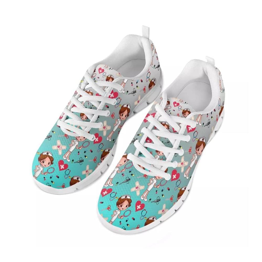 Trendy Nurse Lady Aqua