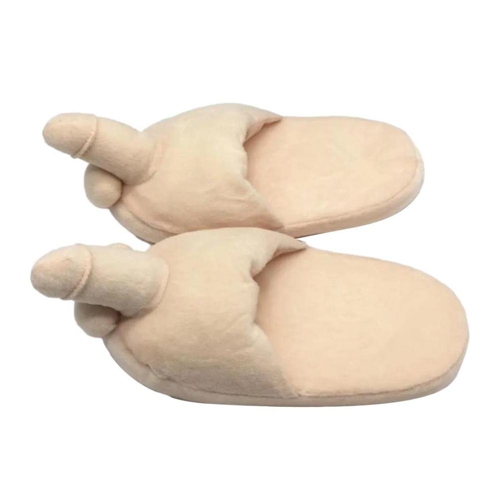 Lustige Pärchen-Plüsch-Slipper | Unisex Hausschuhe für Erwachsene | Neuheit & Gag-Geschenk | Sexy Indoor-Flachschuh-Slipper | Valentinstagsgeschenke