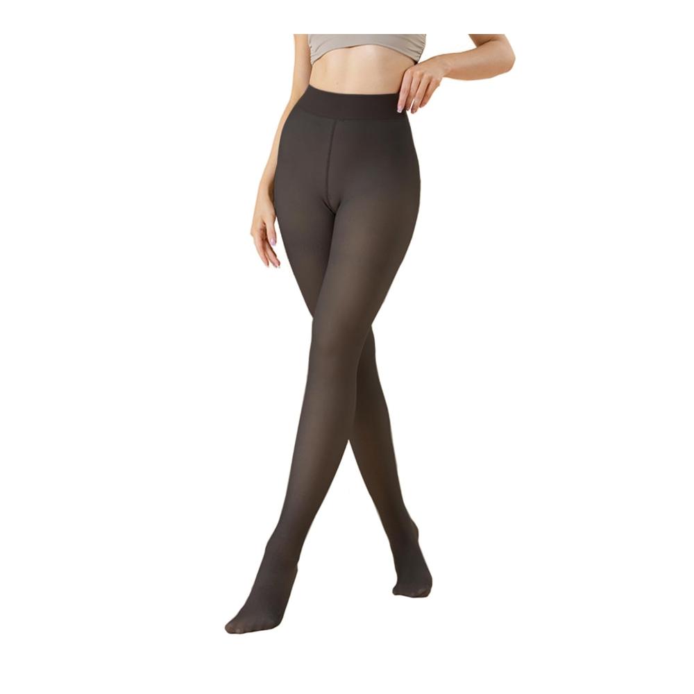 Warme Thermostrumpfhosen für Damen - Blickdichte Leggings mit Fleece-Futter für den Winter