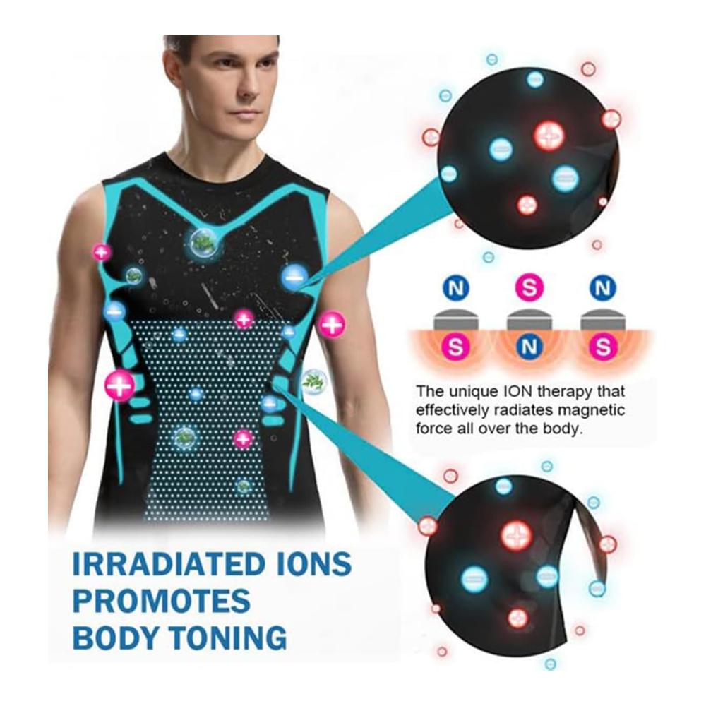 Ionic Shaping Vest - Formt den perfekten Körper | Luckysong Unterhemden & Expectsky Sleeveless Shirt