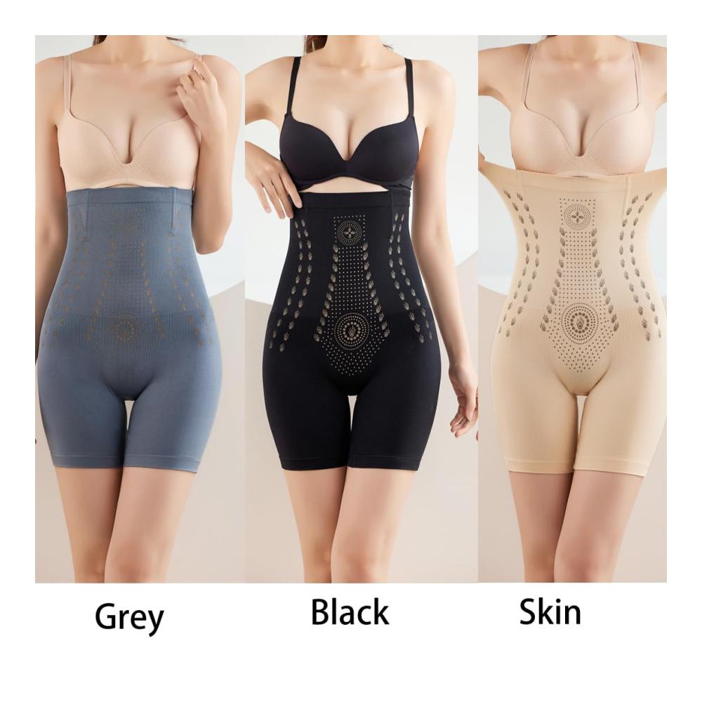Hohe Taille Miederslips 2pcs für Frauen - Bauchkontrolle & Körperformung mit Graphene Honeycomb Technologie