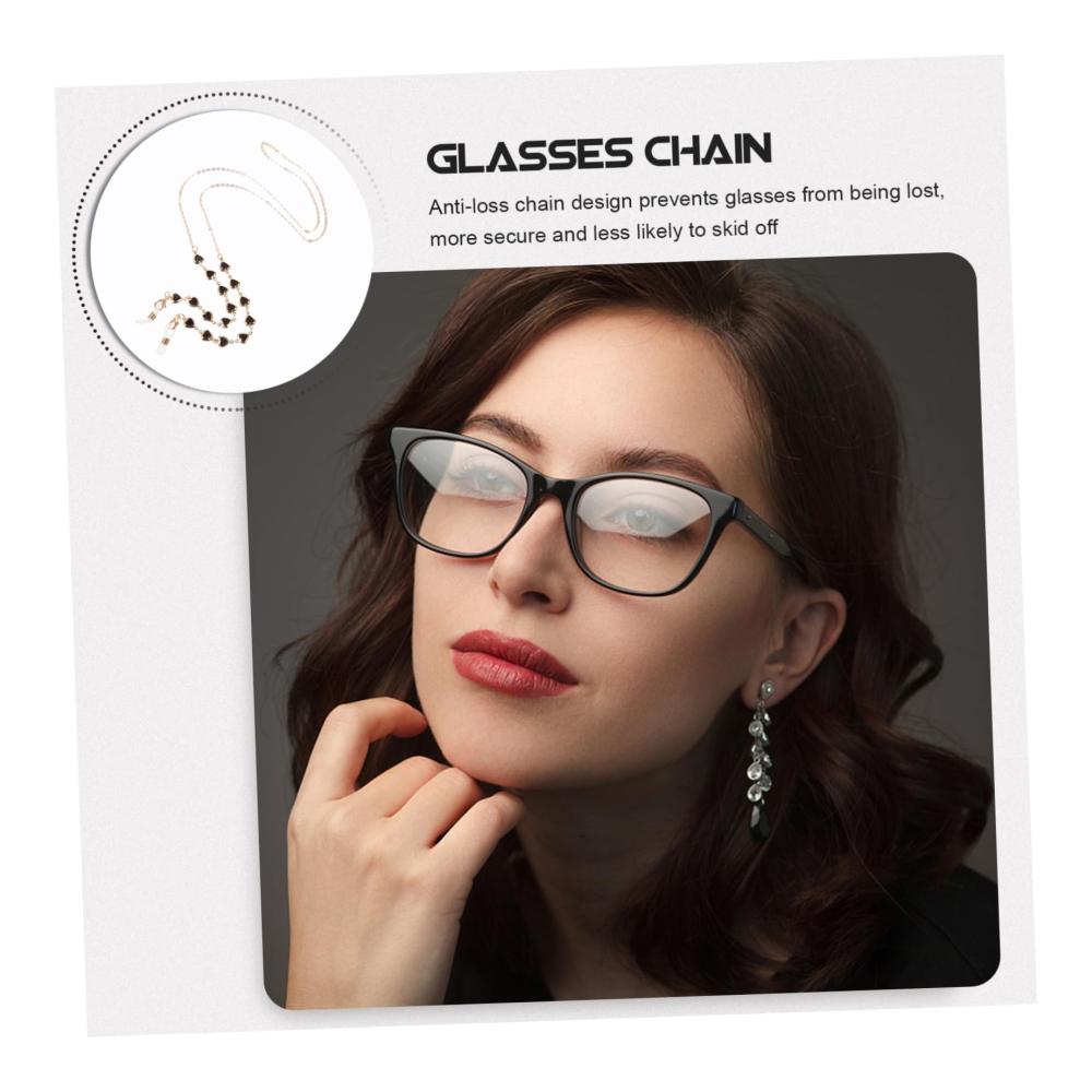 Stylische Brillenbänder & -ketten für Damen | Sonnenbrillenketten mit Gesichtsschutz | Modische Brillenkettenhalter | Trendige Brillenbänder & -halter | Elegante Damen Brillenkette | Praktisches Brillenband & stilvolle Brillenkette für Damen