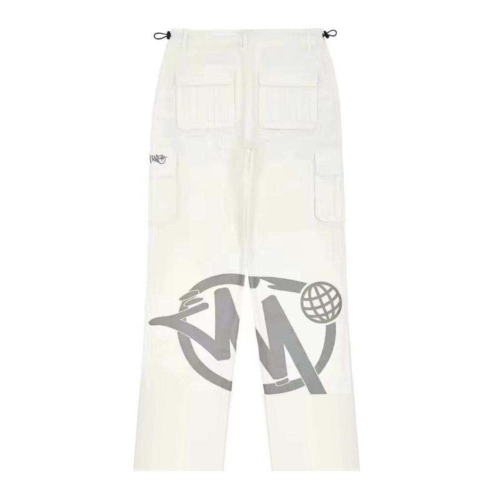 Y2K MinusTwo Herrenjeans | Baggy Pants mit hohem Bund | Cargohosen für Männer | Weite Beine Hip-Hop-Stil | Lockere Joggerhose Streetwear Fashion