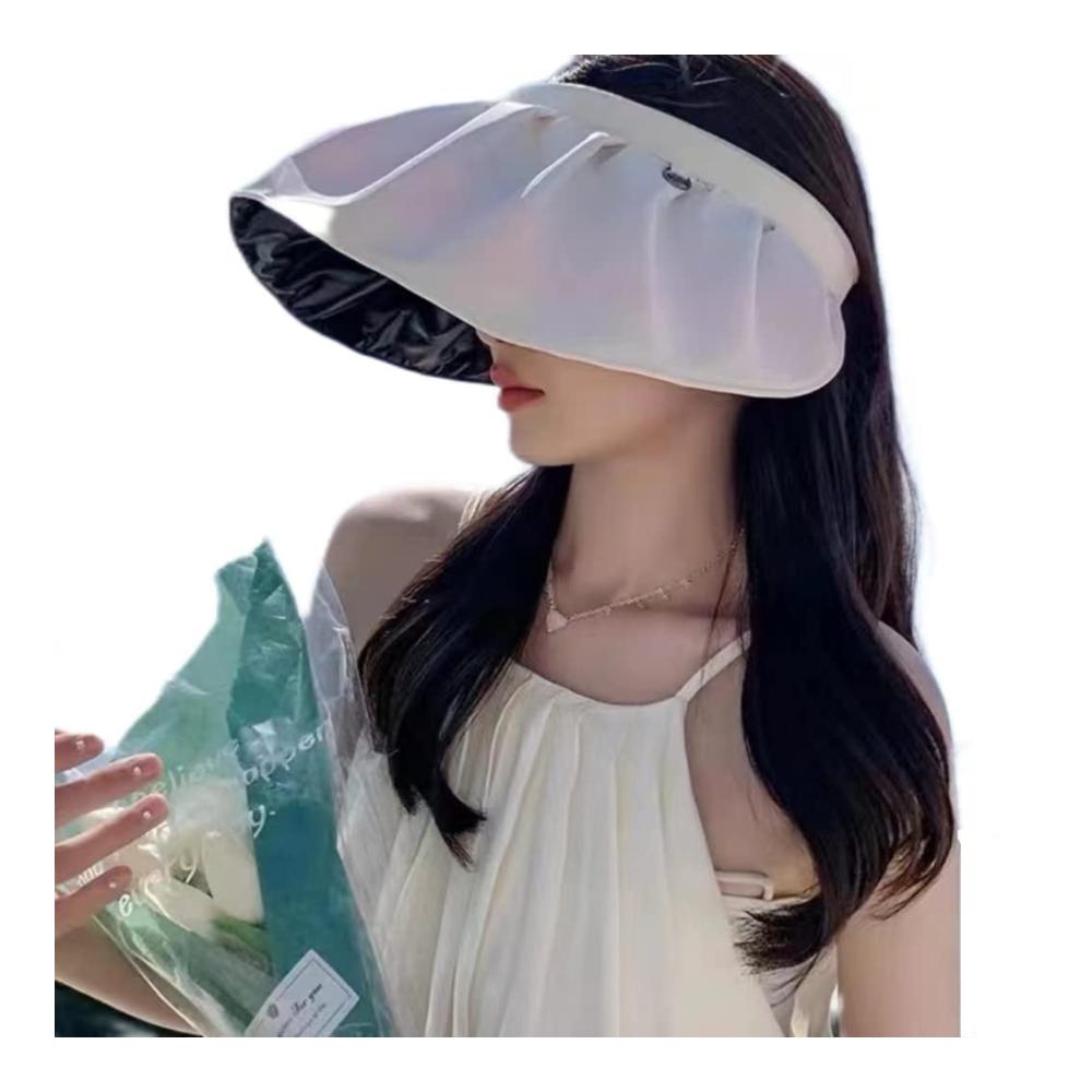 Sommer Sonnenhut für Damen mit Großer Krempe - Leicht Atmungsaktiv und UV-Schutz für Golf Outdoor Reisen und Strand