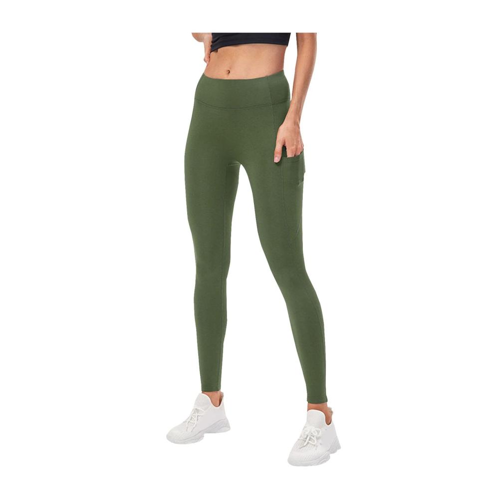 Damen-Leggings Hohe Taille verdickte Hose mit Taschen verstellbare maßgeschneiderte Passform Druckdesign – Ideal für Outdoor-Aktivitäten und festliche Anlässe
