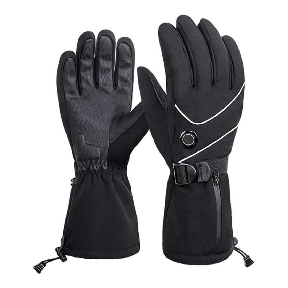 Elektrische Heizhandschuhe mit Touchscreen | Waschbare beheizte Skihandschuhe für Outdoor-Aktivitäten