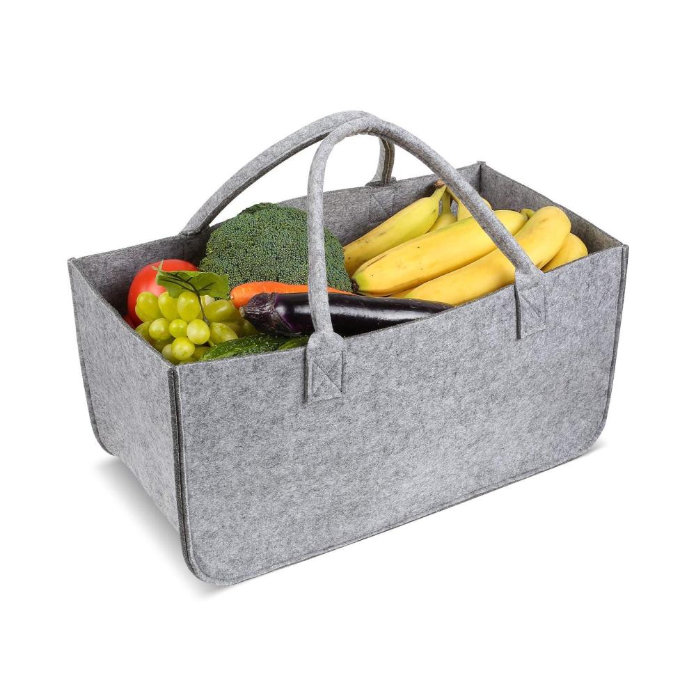 Filz Henkeltasche Große Kapazität stilvolle Aufbewahrung und lässige Eleganz