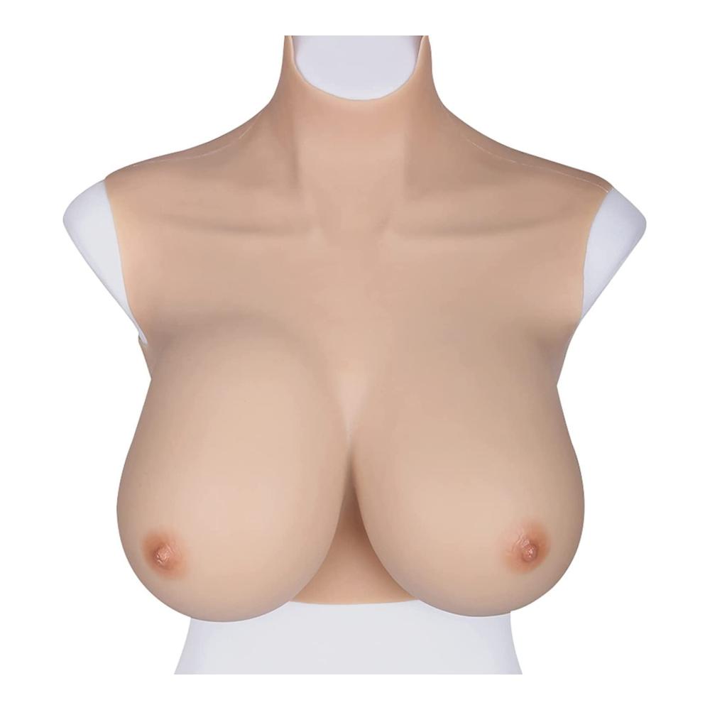 Silikonbrüste E Cup 2600g - Tragbare BH-Einlagen für Crossdresser und Brustverstärkung