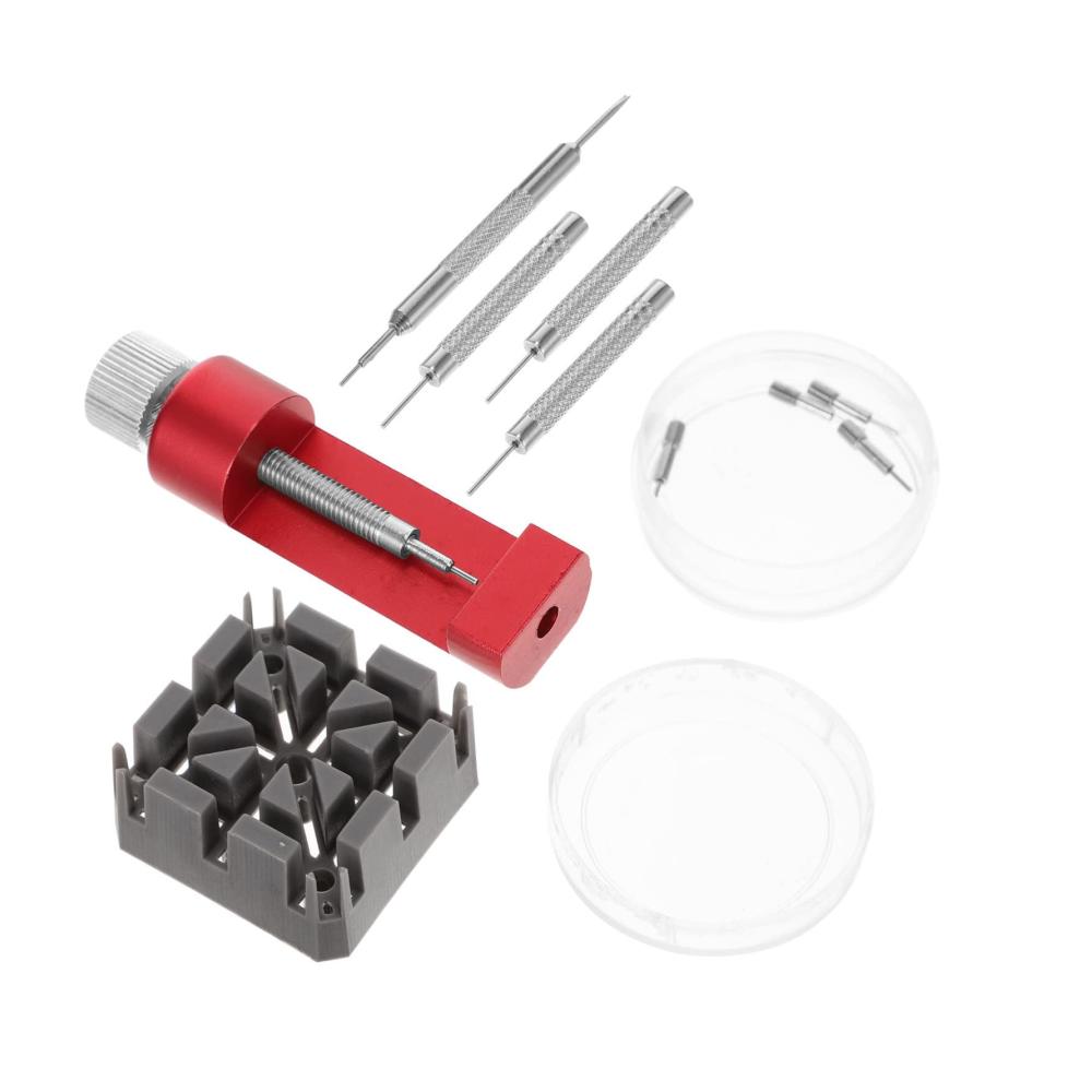 Uhrenwerkzeug-Set Präzises Uhrenarmband-Kit mit Link-Entferner Pin-Entferner und Reparaturwerkzeug (3 Stück Farbe Wie abgebildet Größe 53x53 cm