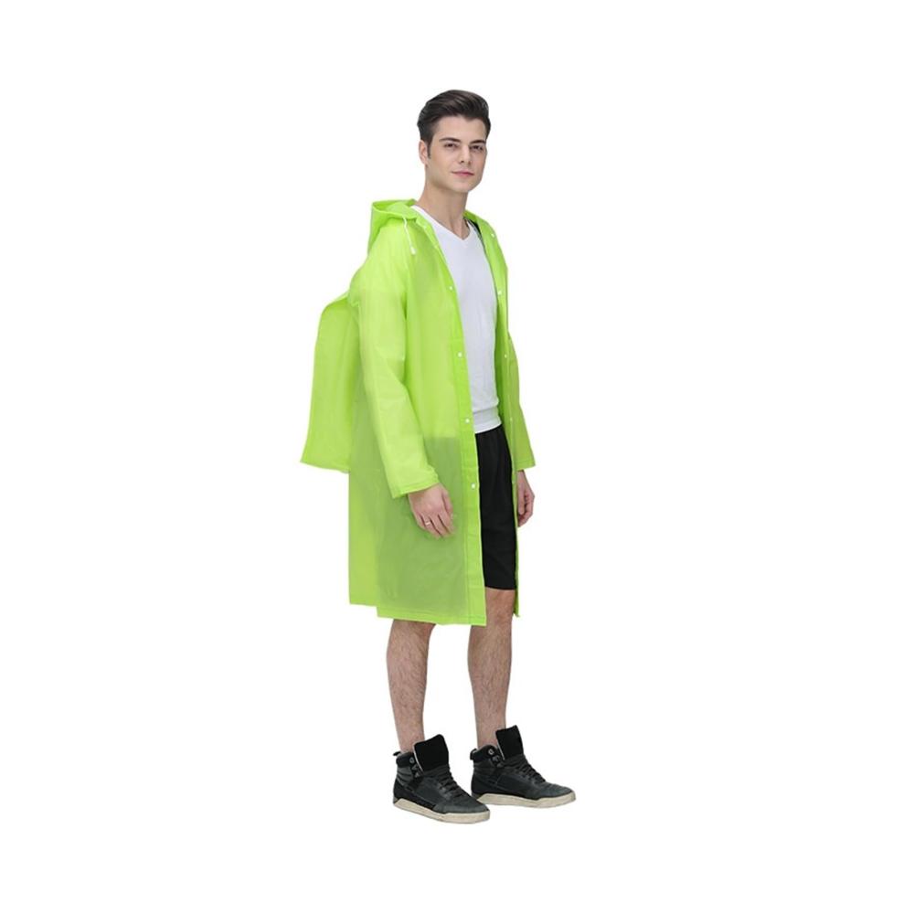 Wasserdichter Regenmantel für Männer und Frauen – Outdoor-Regenjacken & -mäntel Verdickt Erwachsene Tragbar Einteiliger Poncho für Reisen