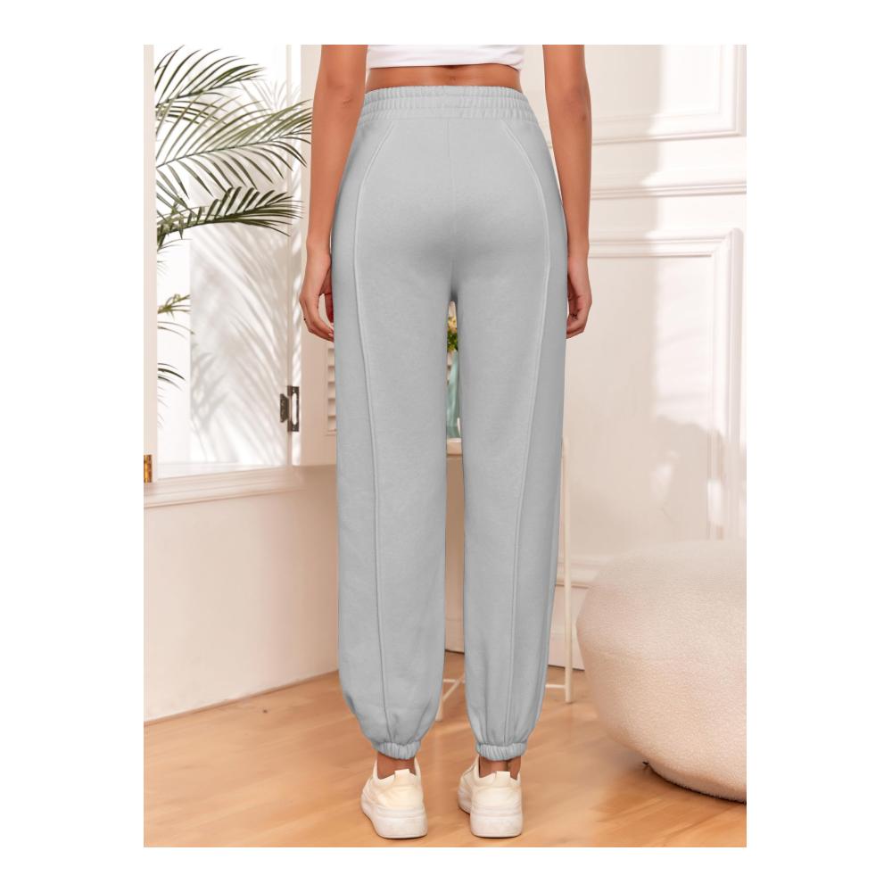 Frauen Jogginghosen Hohe Taille Warme Winter-Sweatpants für Gym & Outdoor S-XXL
