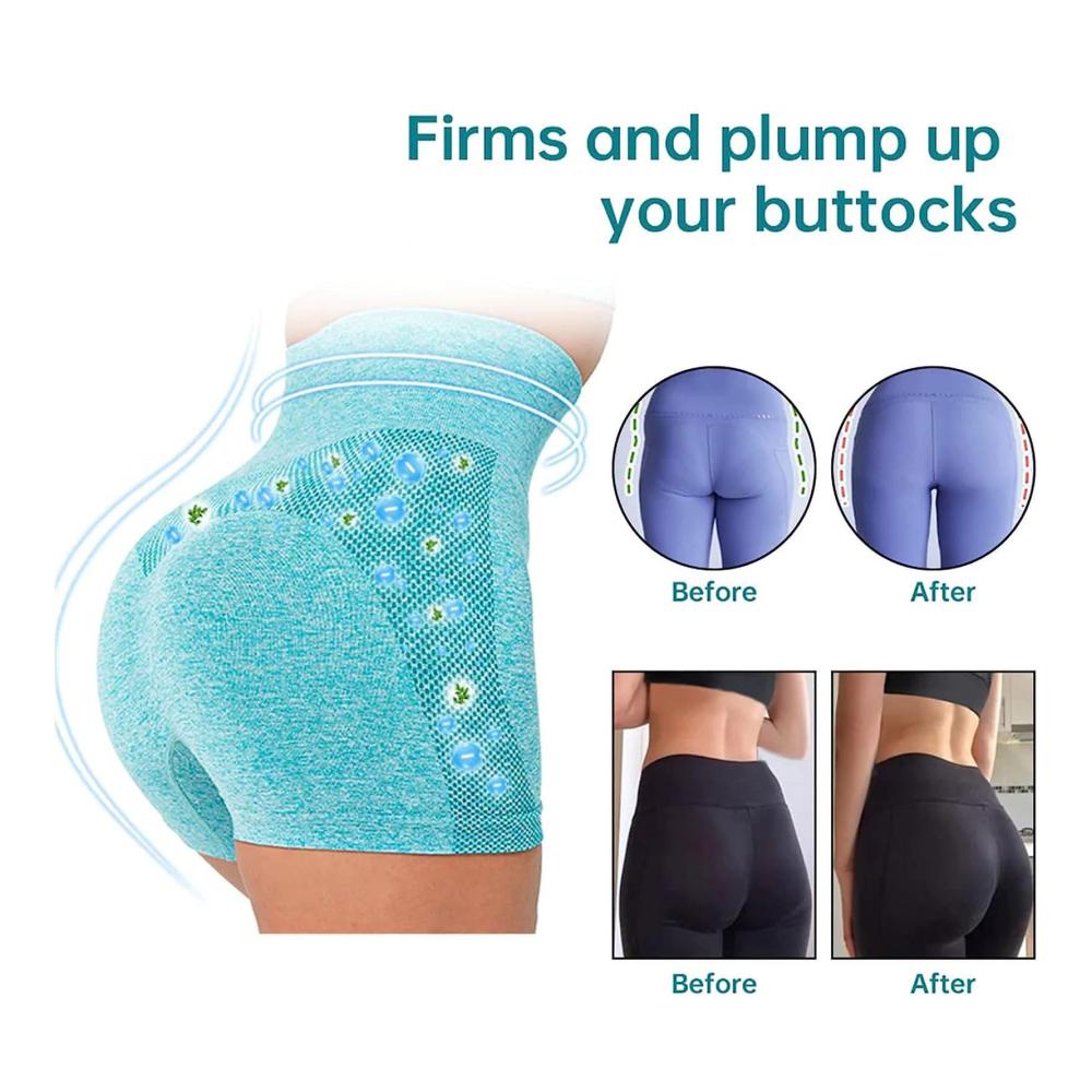 Miederpants Shapermov Ion Shaping Shorts - Komfortable Damen-Shapewear für Bauchkontrolle Po-Lifting und Faser-Restaurierung