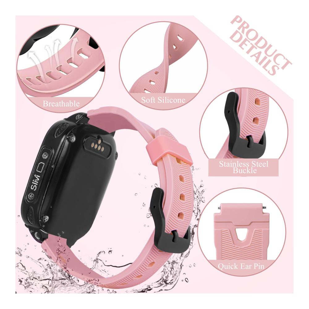 Xplora Kids Smartwatch Ersatzarmband - Silikon Uhrenarmband für X5 Play/XGO 2/XGO 3 [1-Stück] - Kinder Armbänder kompatibel - Mädchen Jungen Student Geschenk