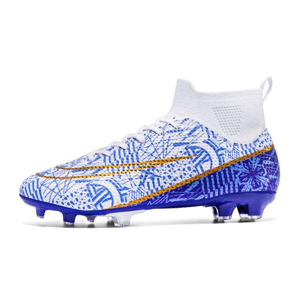 Fußballschuhe Xinghuanhua - Hochwertige Herren High-Top Kicks für Kinder und Jugendliche - Professionelle Sporttrainingsschuhe für Indoor und Outdoor Turf Soccer