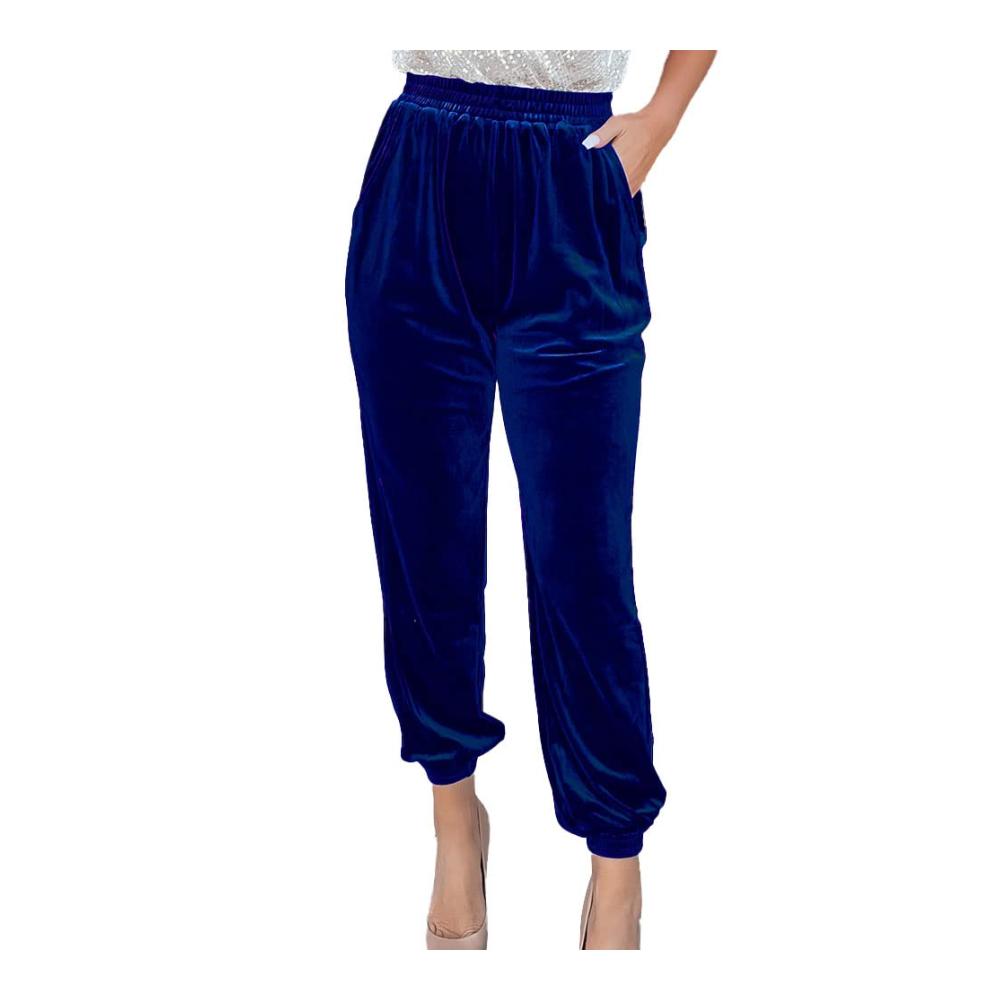 Damen Jogginghose Onsoyours – Warme Velours Freizeithose für Winter und Weihnachten