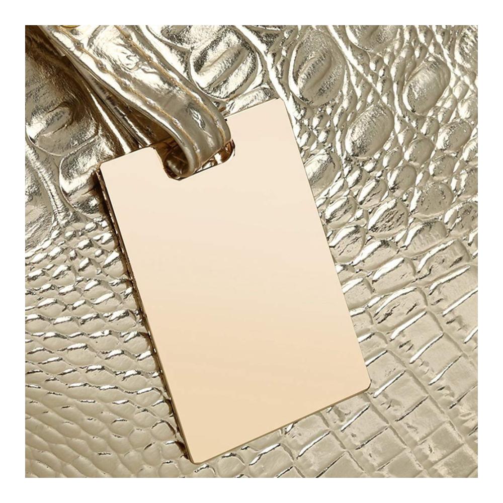 Henkeltaschen Damen Designer Handtaschen in Silber - Stilvoll und Geräumig