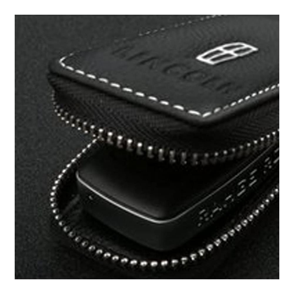 Bentley Auto Schlüsseltasche aus Echtem Leder - Luxuriöser Schlüsselmäppchen für Bentayga Continental Azure Flying Spur Mulsanne Brooklands Arnage Bacalar