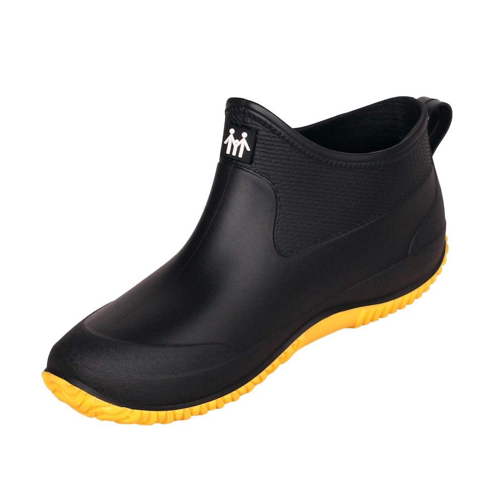Schwarze Gelbe Einzelschuhe A