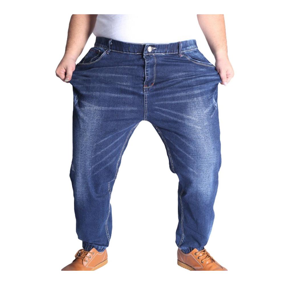 Herren Jeans Übergröße Bequeme Freizeit-Denim mit hoher Dehnbarkeit
