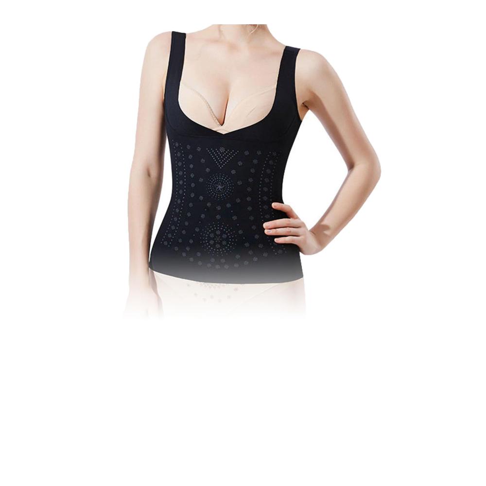 Bodys Ion Energy Vest - Formende Shapewear für Frauen mit Einzigartiger Faserrestauration und Bauchkontrolle