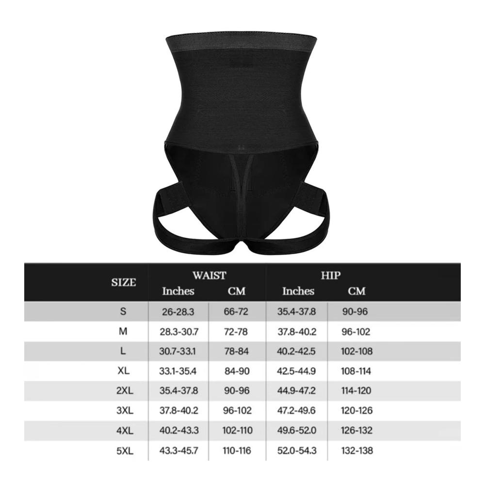 Bauchweg-Slip mit Po-Lifting Hochtaillierte Shapewear für Frauen zur Bauchkontrolle