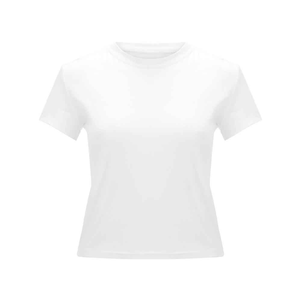 Langarmshirt Damen Slim Fit | Y2K Fashion Crop Top | Elegantes Rundhals Langarmshirt | Sexy Basic Oberteil | Streetwear Casual Top | Crop Tee in Einfarbig | Modisches Cropped Langarm | Damen Bluse mit Stil
