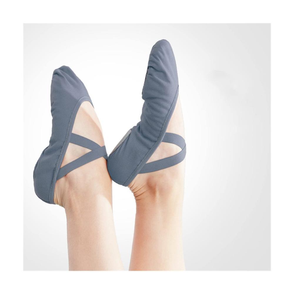 Ballettschuhe Damen und Kinder - Weiche Sohle Professionelle Leinwand Tanztrainingsschuhe für Ballett in Rosa - Größe 35 bis 41 EU