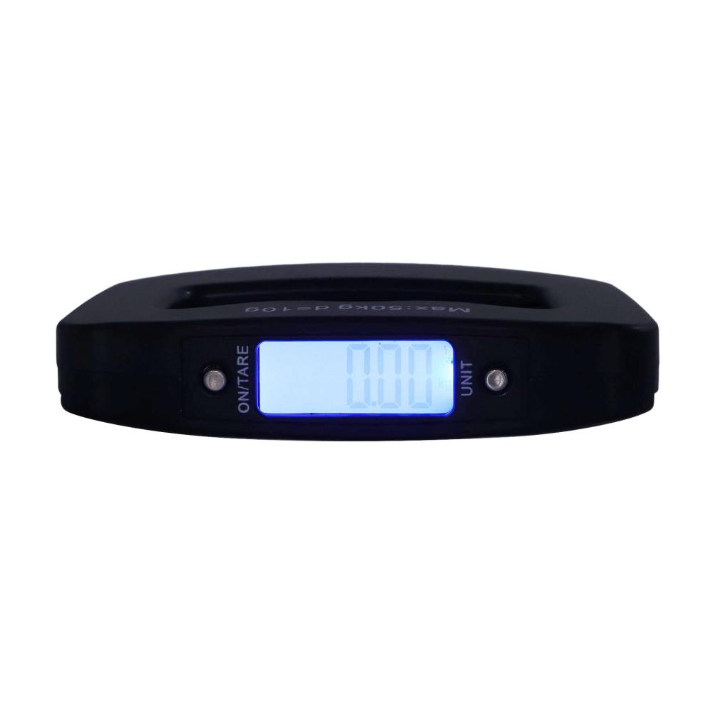 Digitale Gepäckwaage Tragbare Hängewaage mit LCD-Display 50 kg Kapazität ergonomisches Design für bequemes Wiegen zu Hause