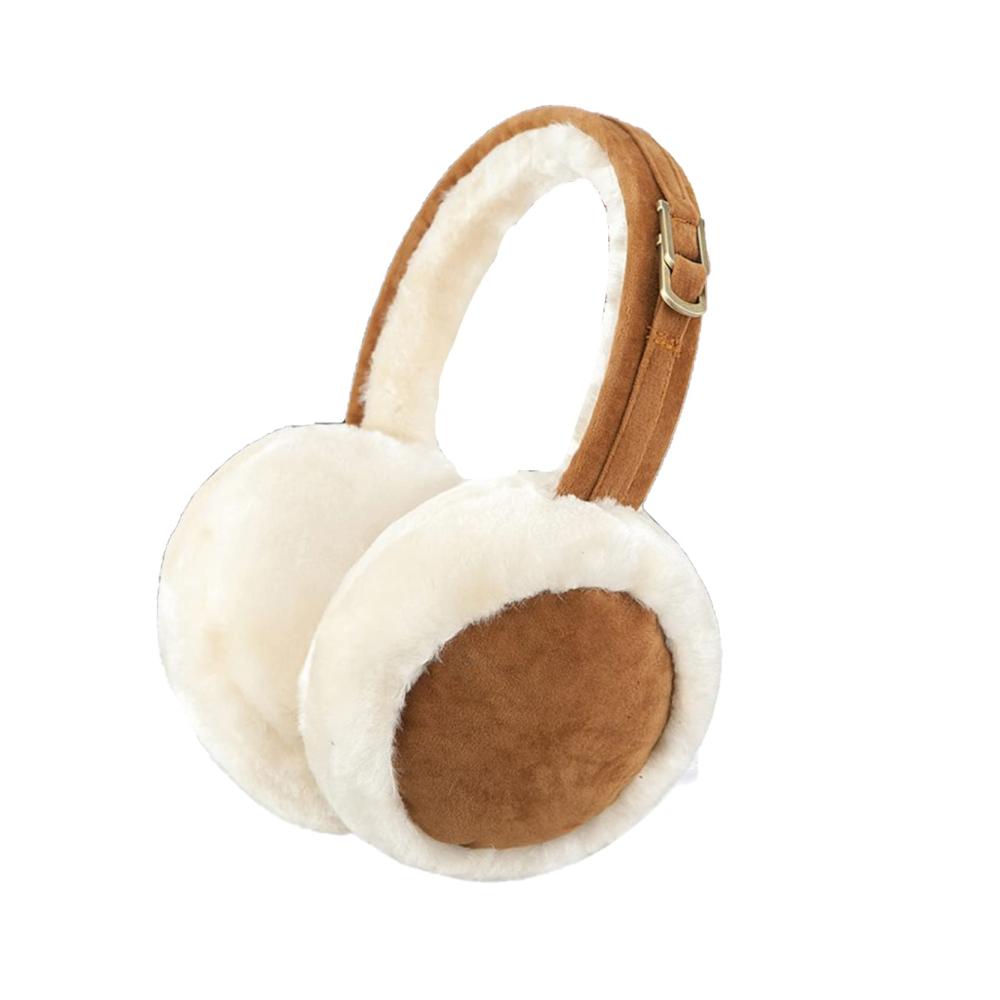 Plüschige Damen-Ohrwärmer Verstellbar Faltbar & Winterwarm | Kuschelige Earmuffs als Ideales Geschenk für Frauen