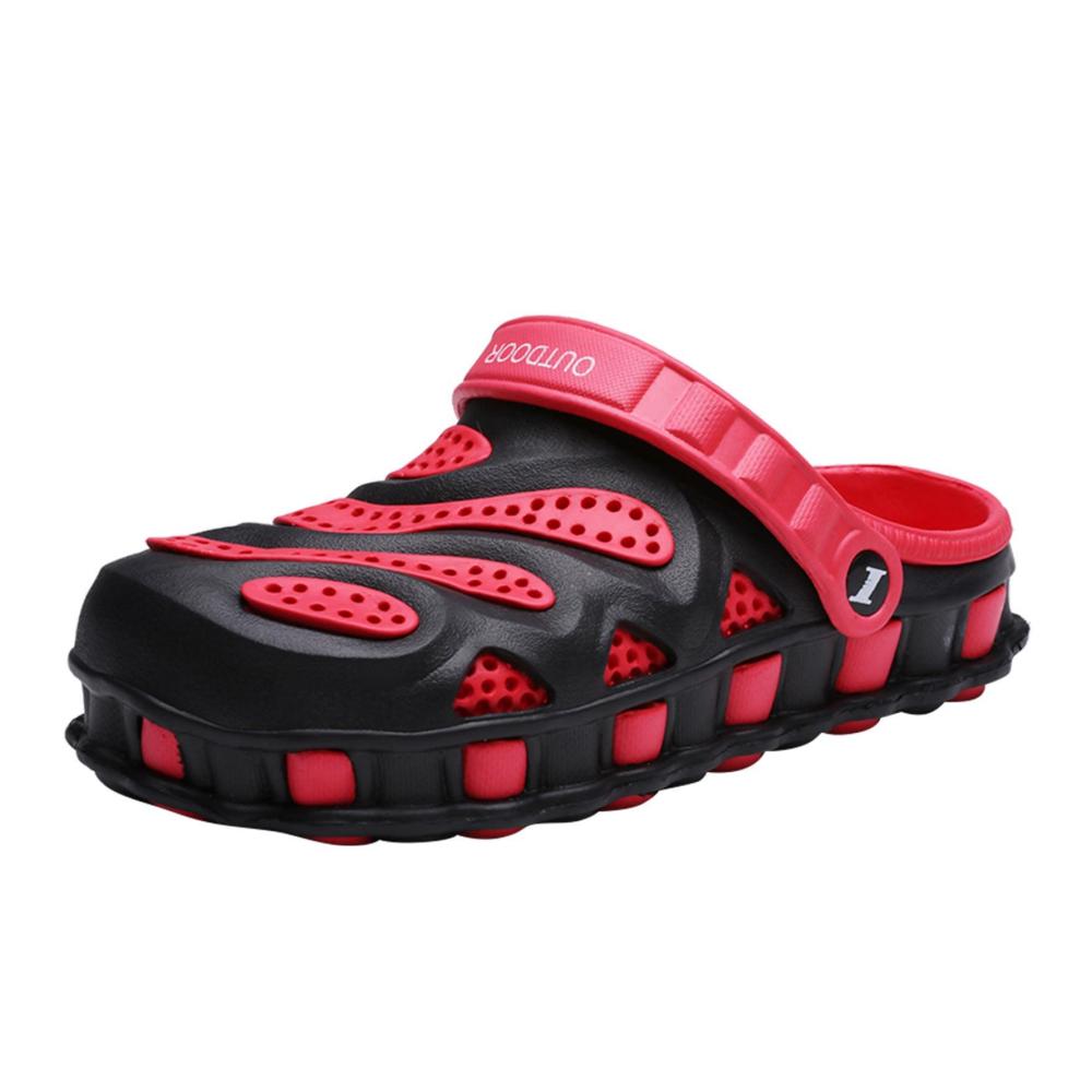 Gartenclogs & Pantoletten - YUKTOPA Herren Gartenschuhe Unisex Leicht Gummischuhe Wasserdichte Pantoffeln Hausschuhe