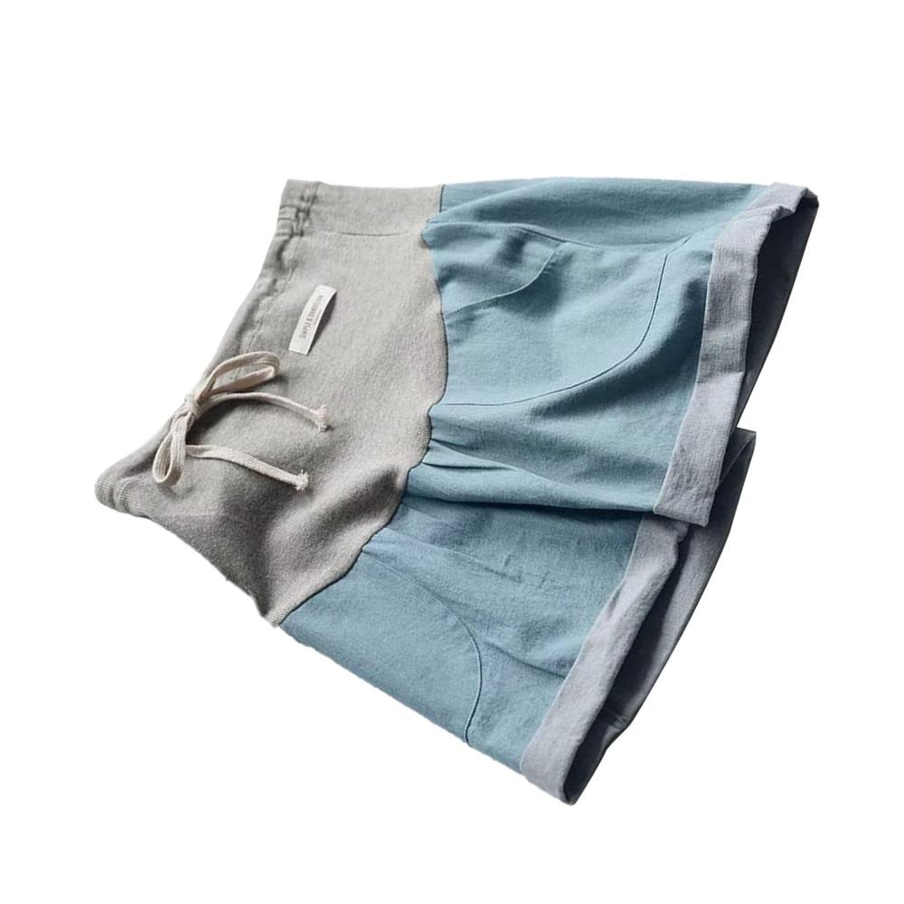 Umstandsshorts für den Sommer Elastische Jeansshorts für Schwangere (Größe M) - Bequem und Atmungsaktiv