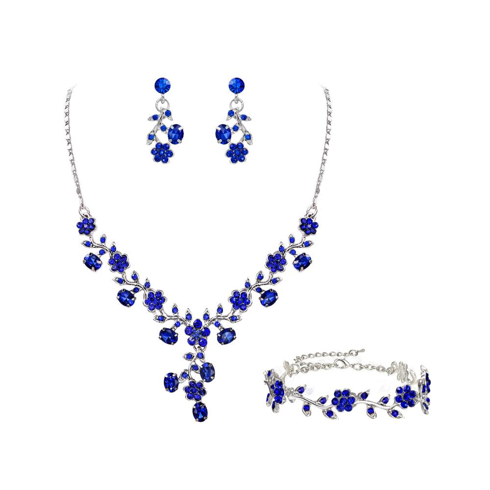 Marineblau Silber-ton