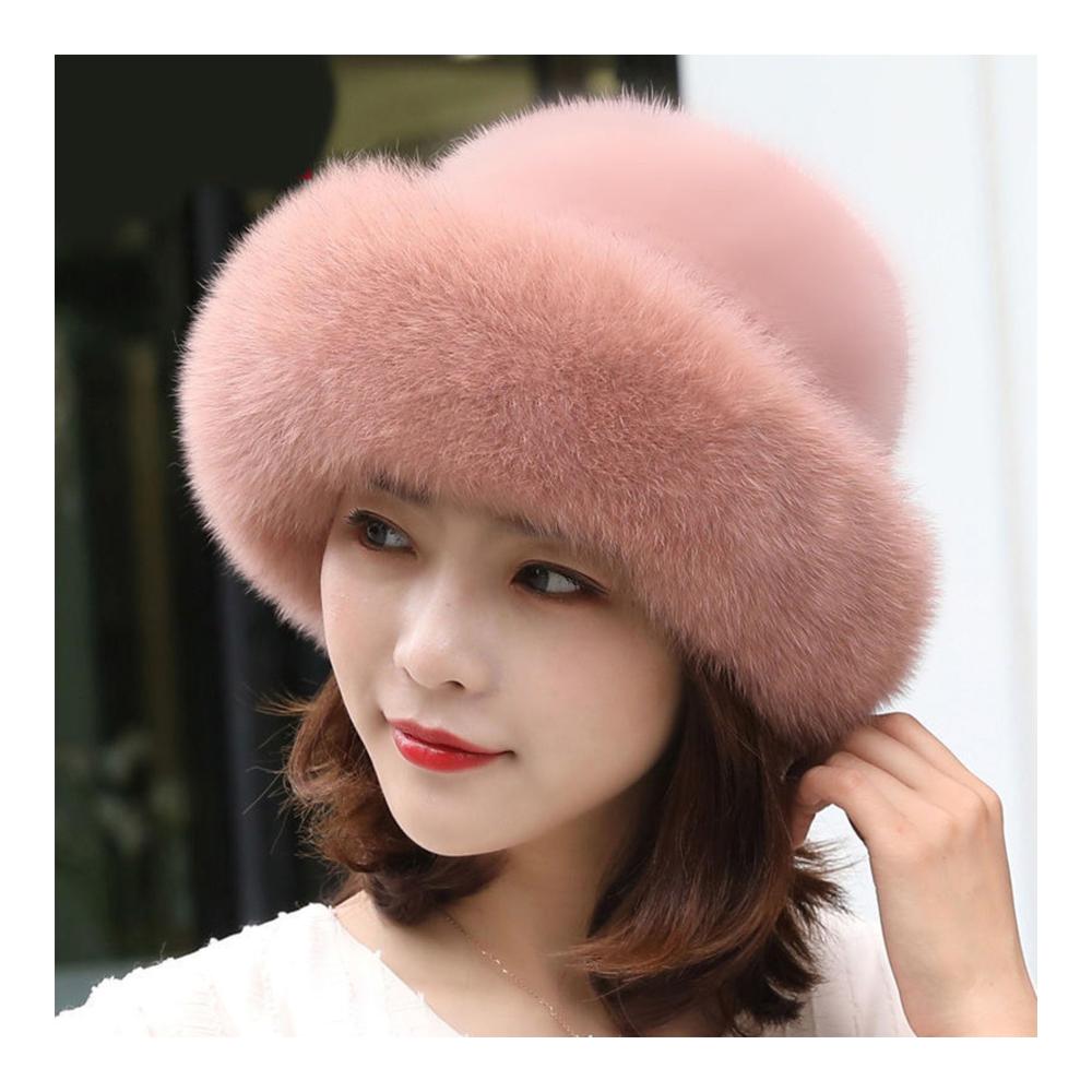 Fashionable Furry Bucket Hats for Women - Stylish and Warm Basin Hat Collection