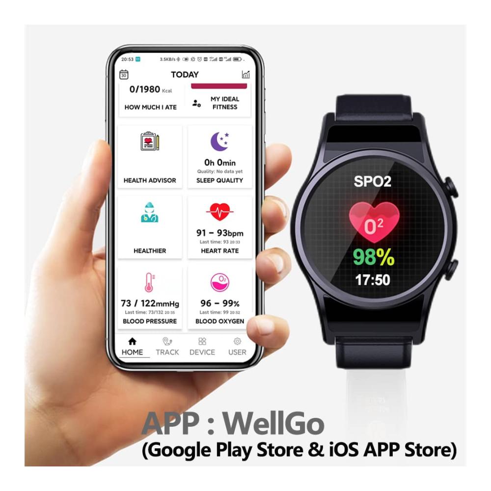 1080P Mini Kamera Smartwatch IPX6 Wasserdicht Versteckte Cam für Android iOS Überwachung & Aufnahme von Video/Audio Tragbare Gear für Outdoor - Fashion Smartwatches