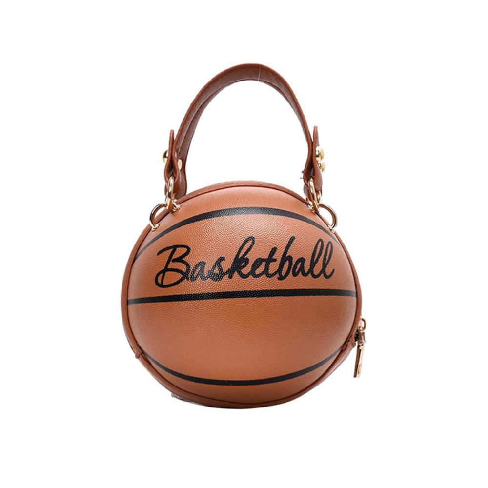 Basketball-Umhängetasche mit modischer Kette und verstellbarem Riemen
