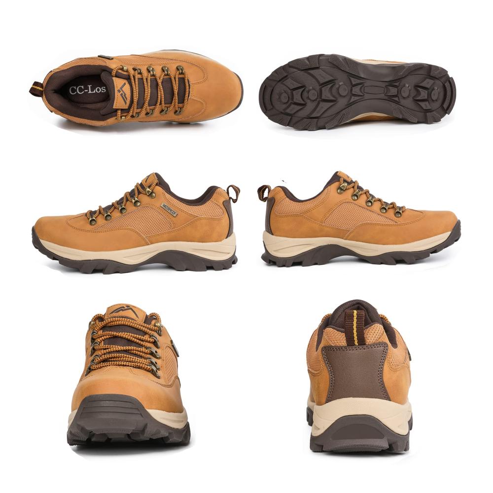 Trekking- & Wanderschuhe für Herren | Wasserdichte Arbeitsstiefel Relaxed Fit Leichtgewicht | Größe 40-48 | CC-Los Qualität