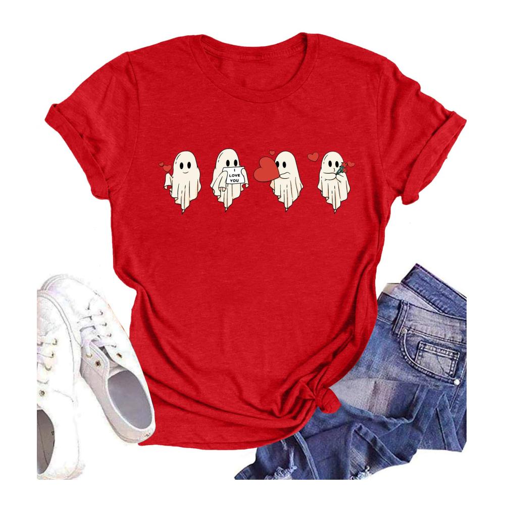 Valentinstags Damen-T-Shirt Romantisches Geschenk für Sie