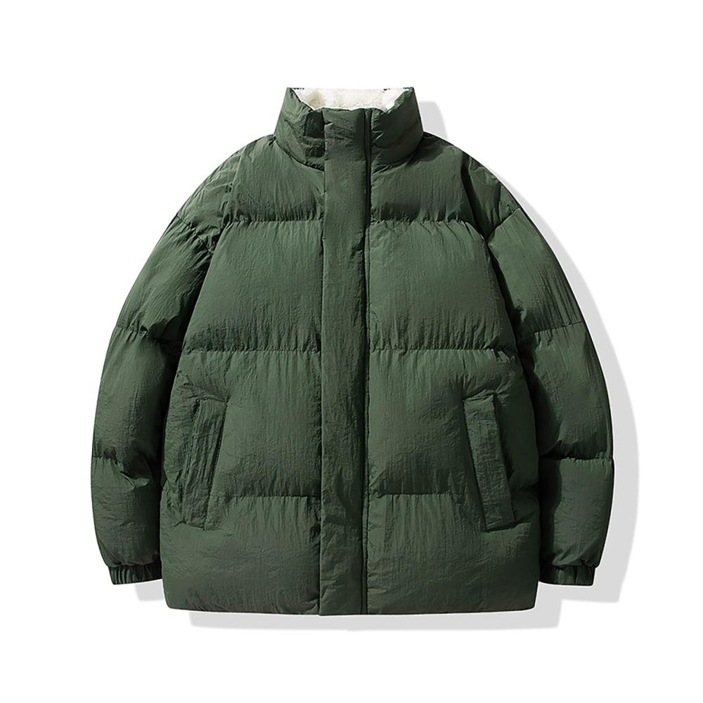 Herren Steppjacke in Daunenoptik - Warme Outdoorjacke für den Winter & Übergang