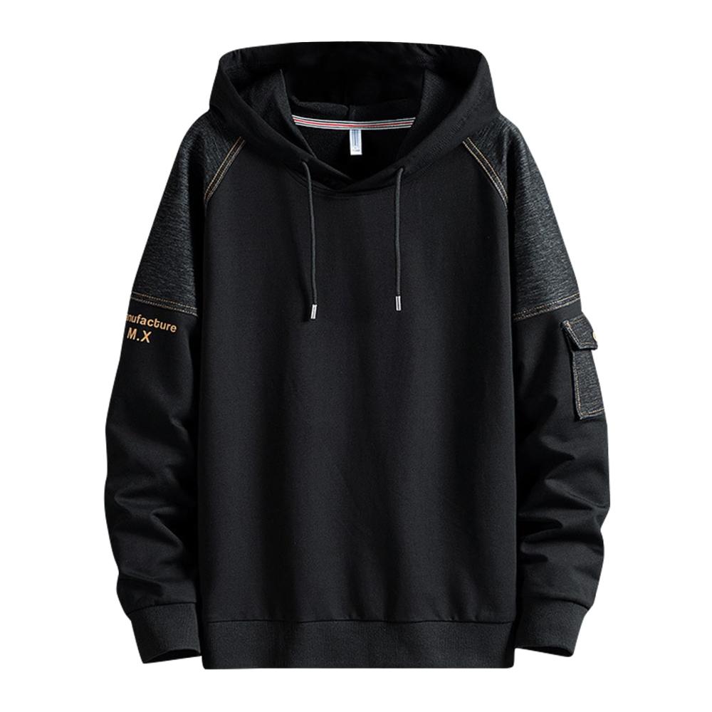 Moshtashio Herren Hoodie – Stilvoller Schwarz Kapuzenpullover für Männer mit Unisex-Design