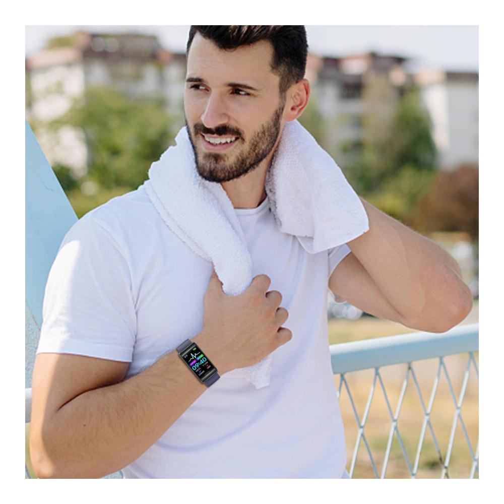 Fashion Smartwatch 147 Zoll mit Blutzuckermessung Herzfrequenz Blutdruck EKG Körpertemperatur - FitnessTracker für Herren und Damen - Sportuhr ohne Stechen
