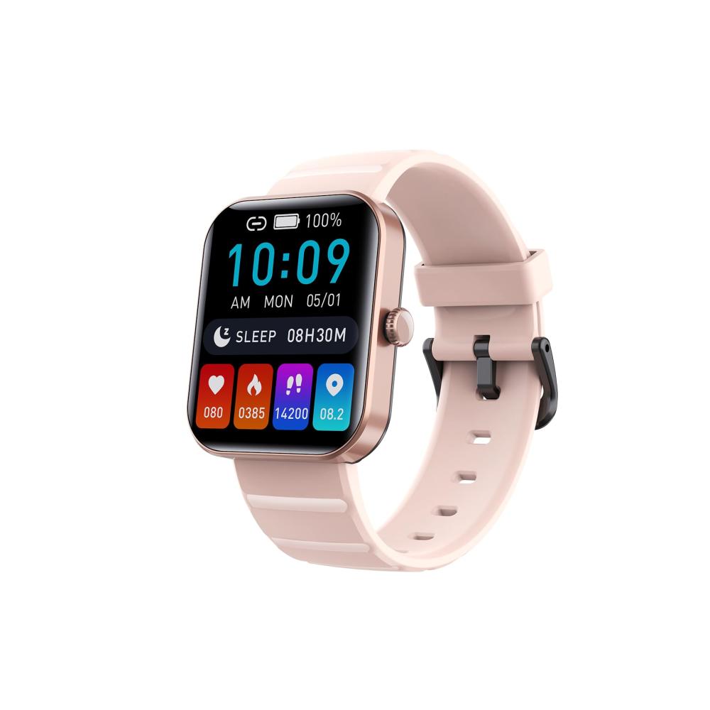 Fashion Smartwatch mit schmerzfreier Blutzuckerüberwachung | Bluetooth-Herzfrequenz Körpertemperatur Blutdruck Sauerstoffmessung | Sportuhr für Männer und Frauen (Gold