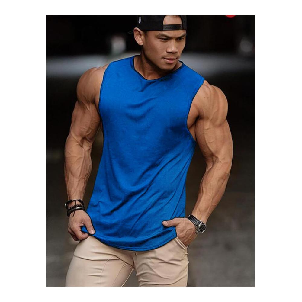 Herren Tanktops für Athleten Schnelltrocknende Ärmellose Hemden für Laufen und Fitness im Fitnessstudio