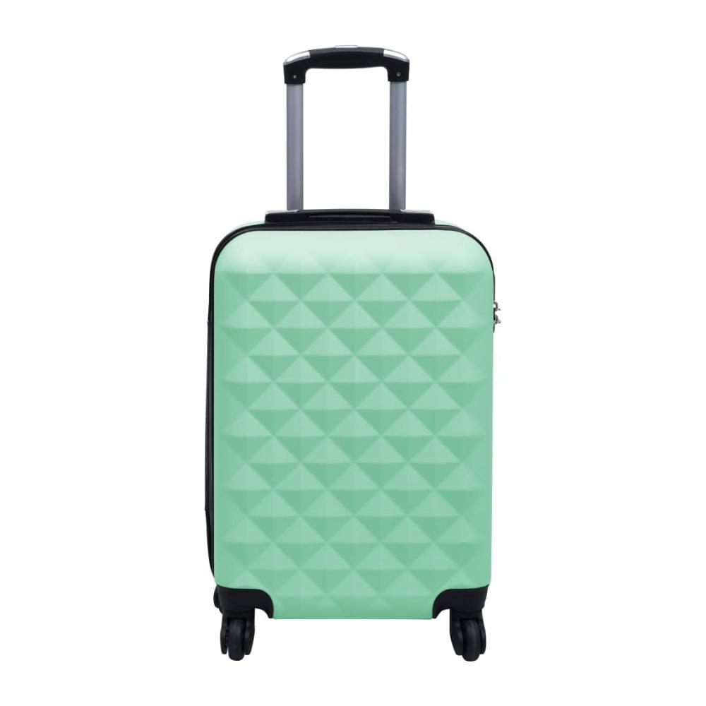 Mintfarbenes 2-teiliges Hartschalen-Trolley-Set aus strapazierfähigem ABS für stilvolles Reisen