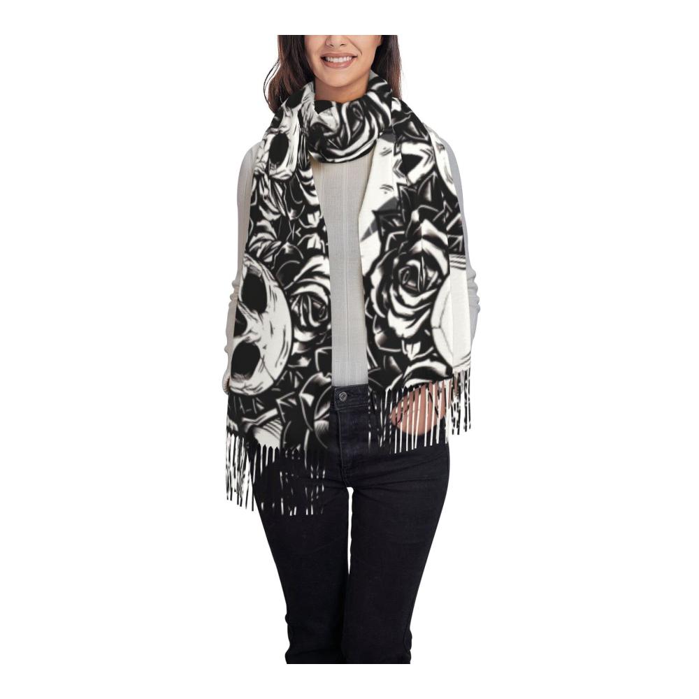Galaxie Universum Damen-Schal Leichter Winter-Wrap mit Dicker Wärme und Druck-Design