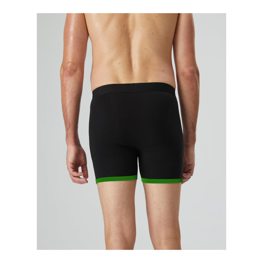 Herren-Boxershorts aus Baumwolle und Elasthan | Atmungsaktive Unterwäsche mit Eingriff | Größen S-XXL